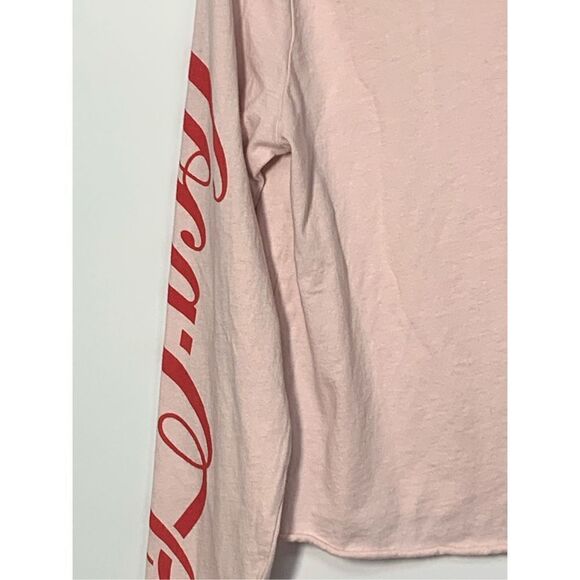 PacSun enjoy Coca-Cola cropped long sleeve T-shirt size medium ￼ - Picture 2 of 7